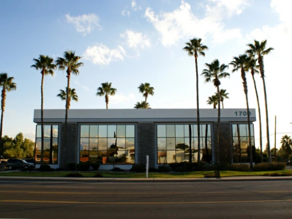 Street view of new Testing Office building on 1700 E. Broadway Blvd.