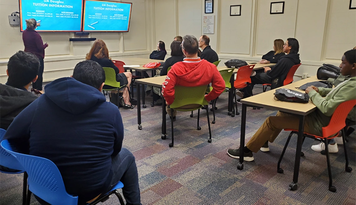 Group of adults in classroom setting