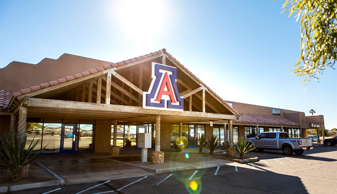 Outdoor image of front of UA Yuma